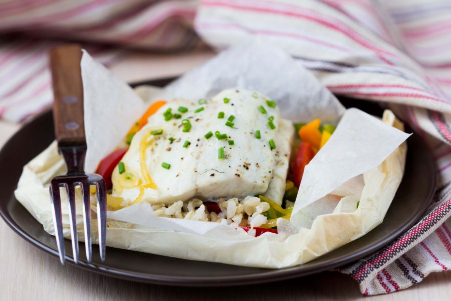 recette detox papillotes poisson